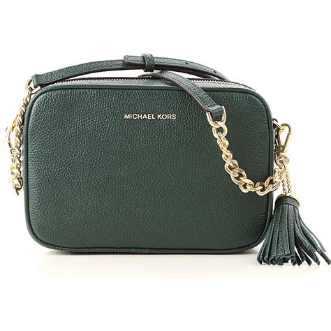 michael kors racing green purse|Michael Kors green shoulder bags.